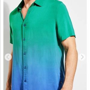 Ombré Short-sleeve Shirt